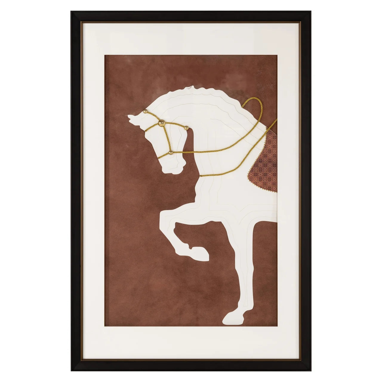 Wandkunst Blazer brown