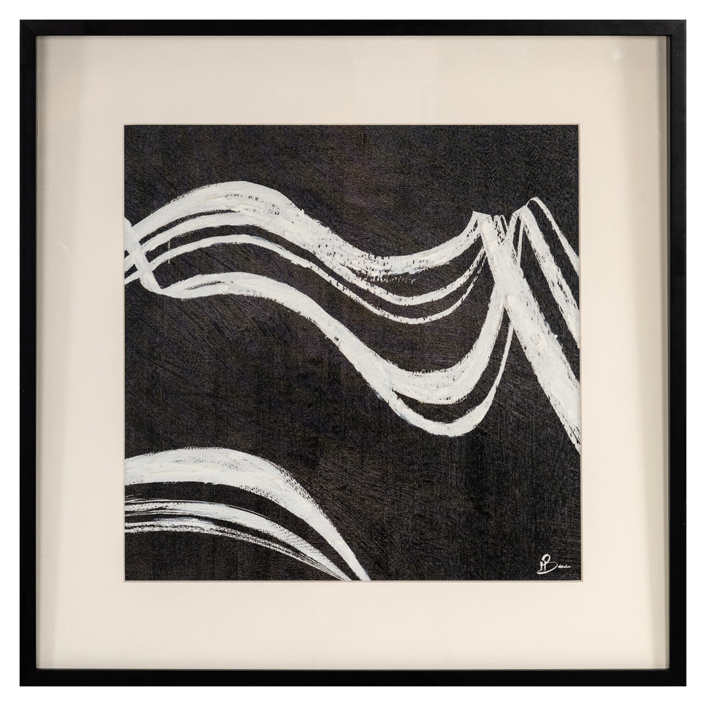 Wandkunst Jozy black/white