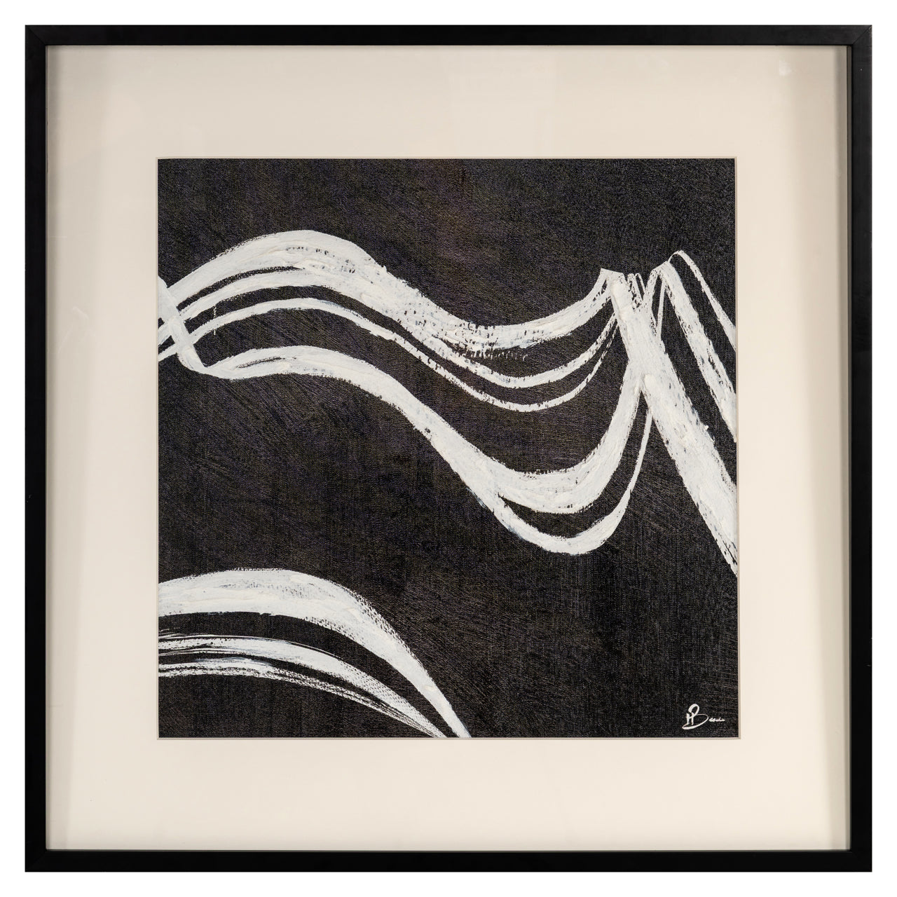 Wandkunst Jozy black/white