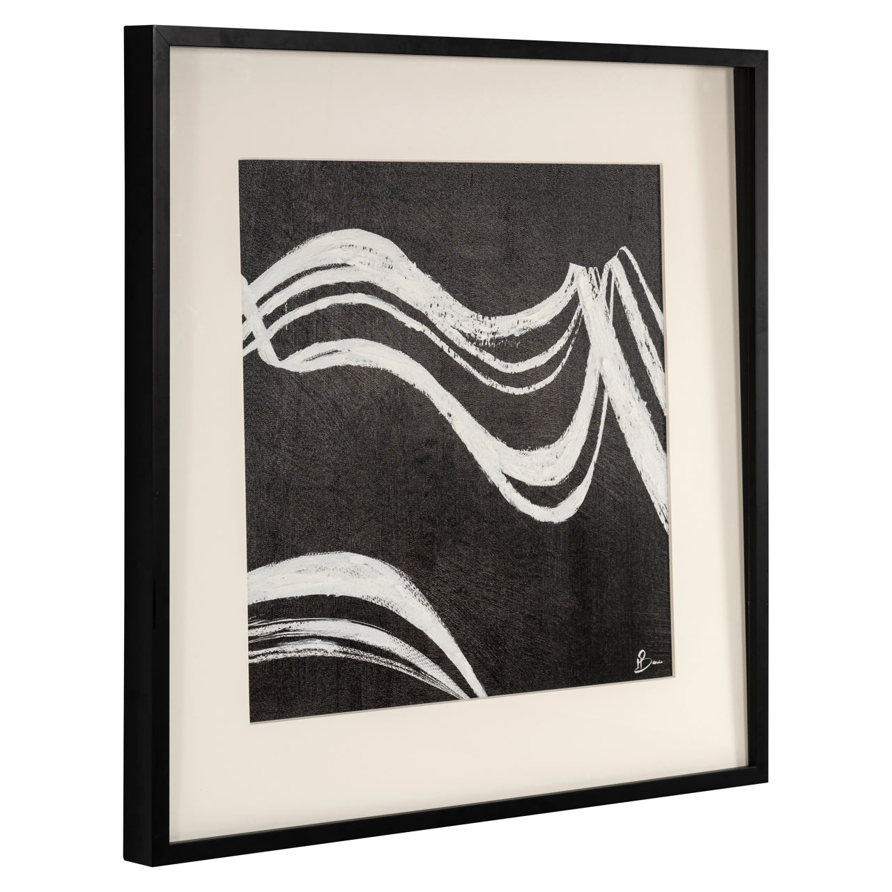 Wandkunst Jozy black/white