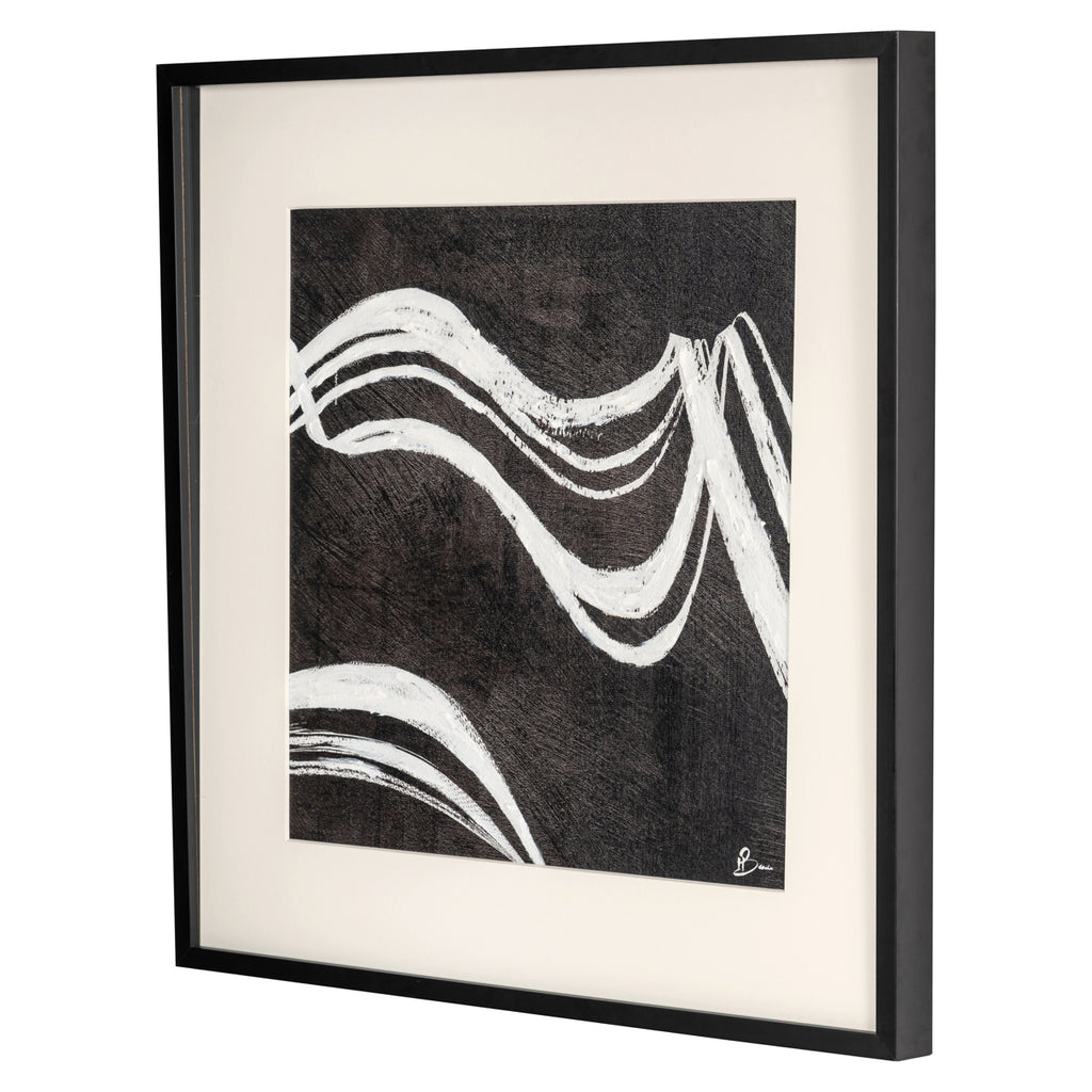 Wandkunst Jozy black/white