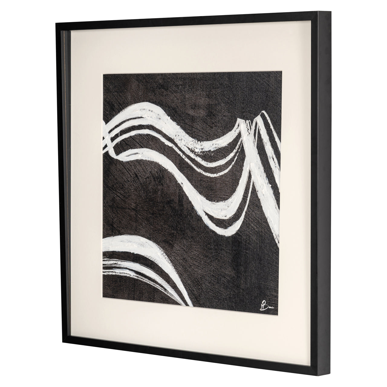 Wandkunst Jozy black/white