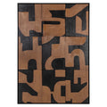 Wandkunst Cascade brown