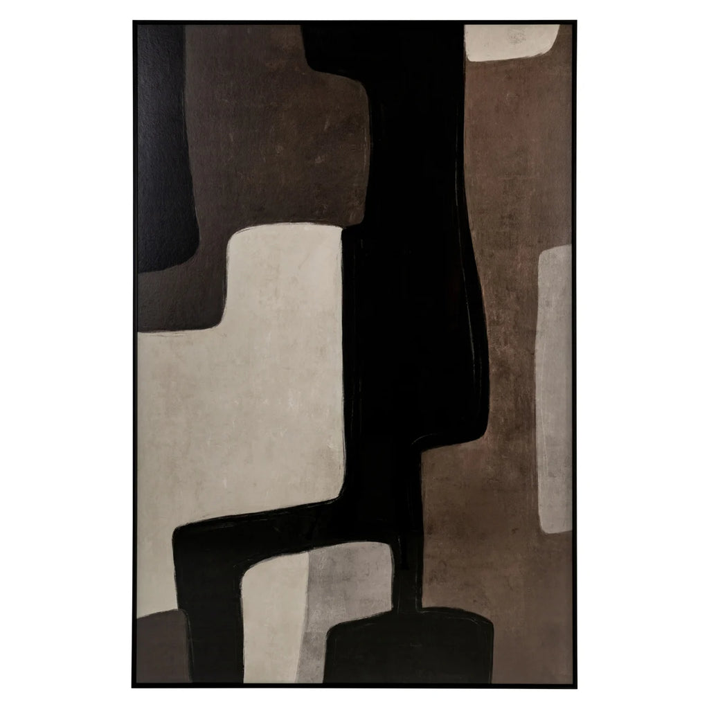 Wandkunst Mirage brown right