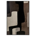 Wandkunst Mirage brown right