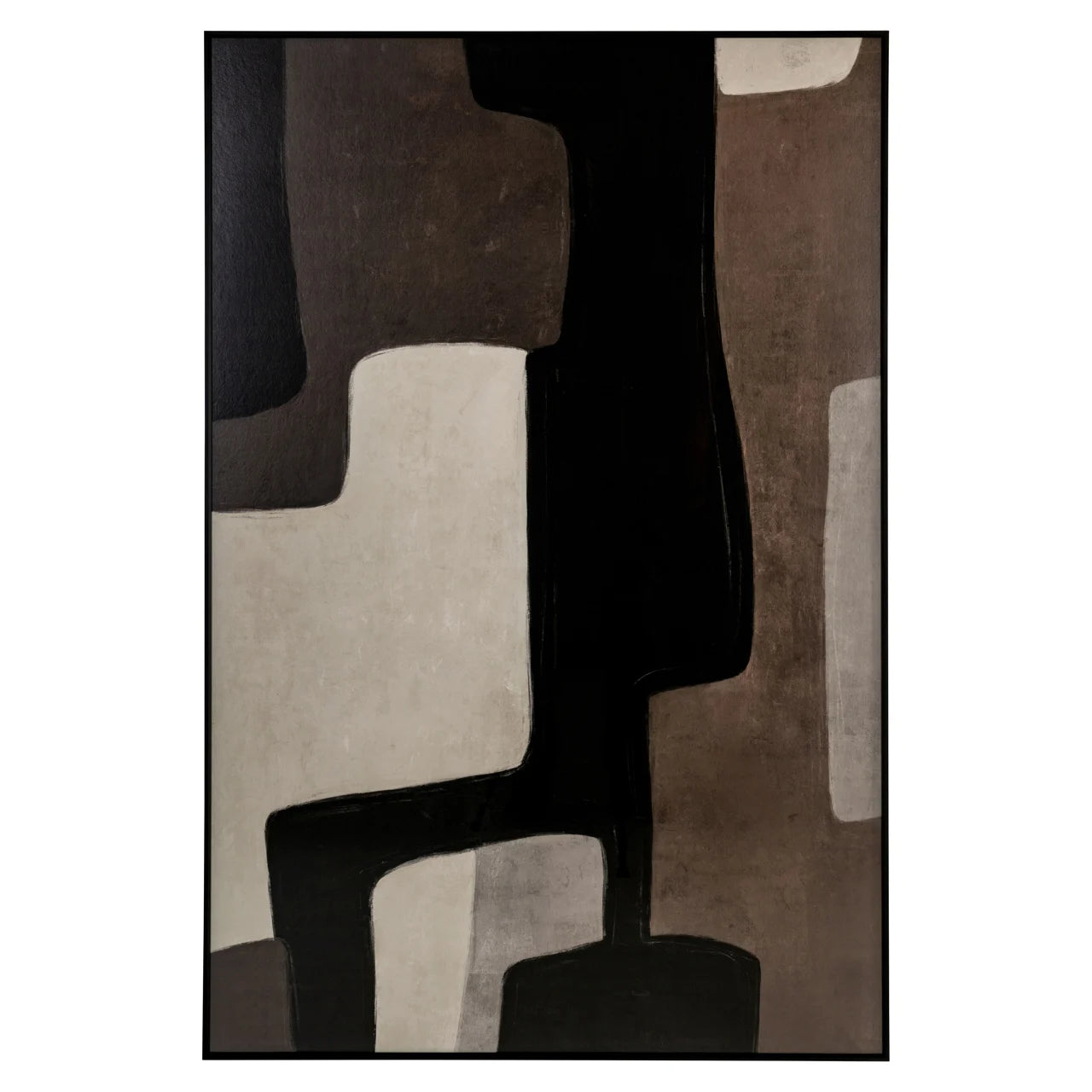Wandkunst Mirage brown right