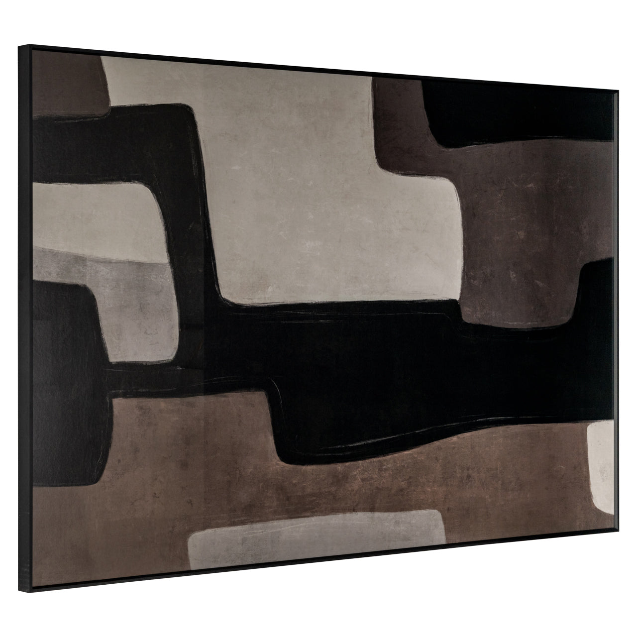 Wandkunst Mirage brown right