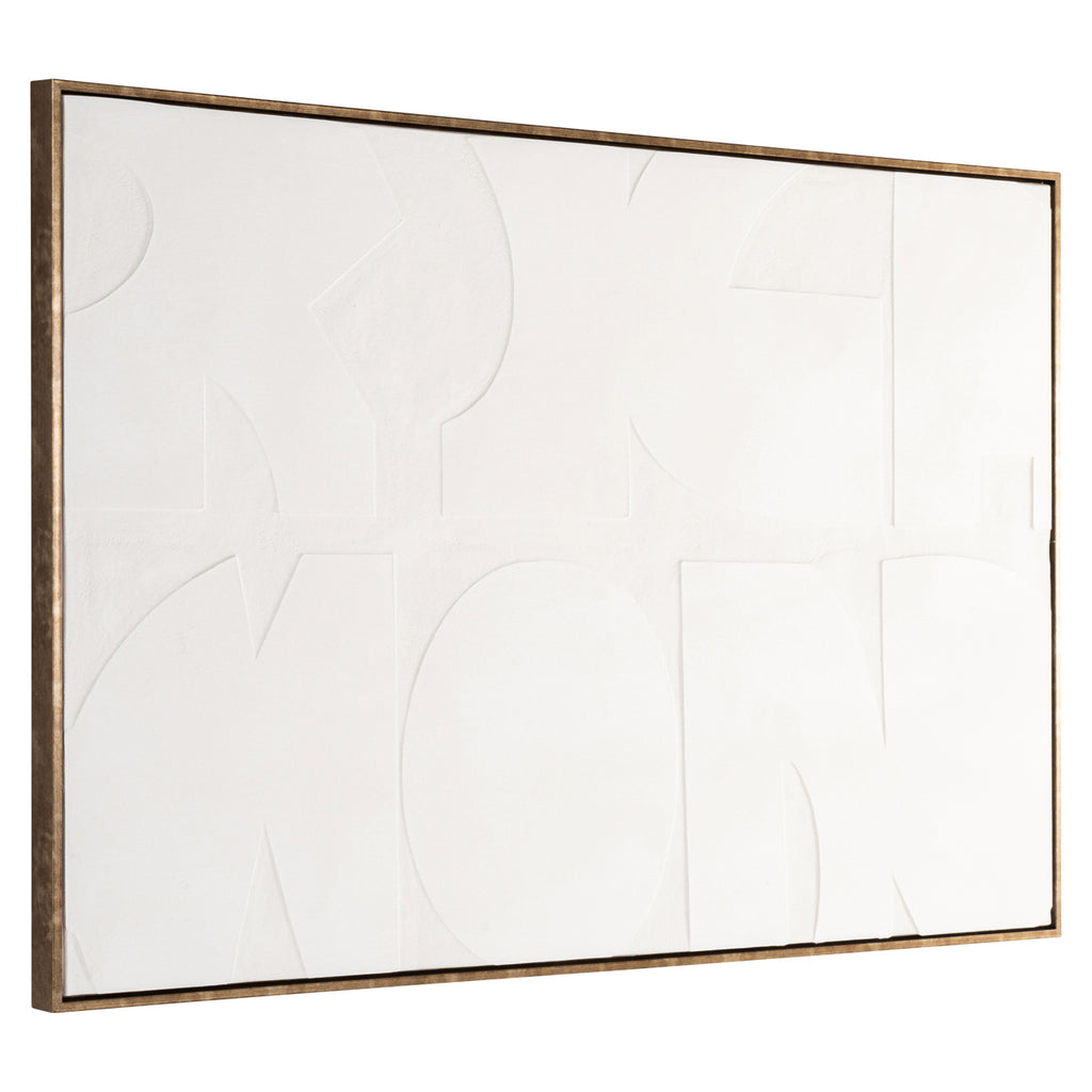 Wandkunst Decadence white