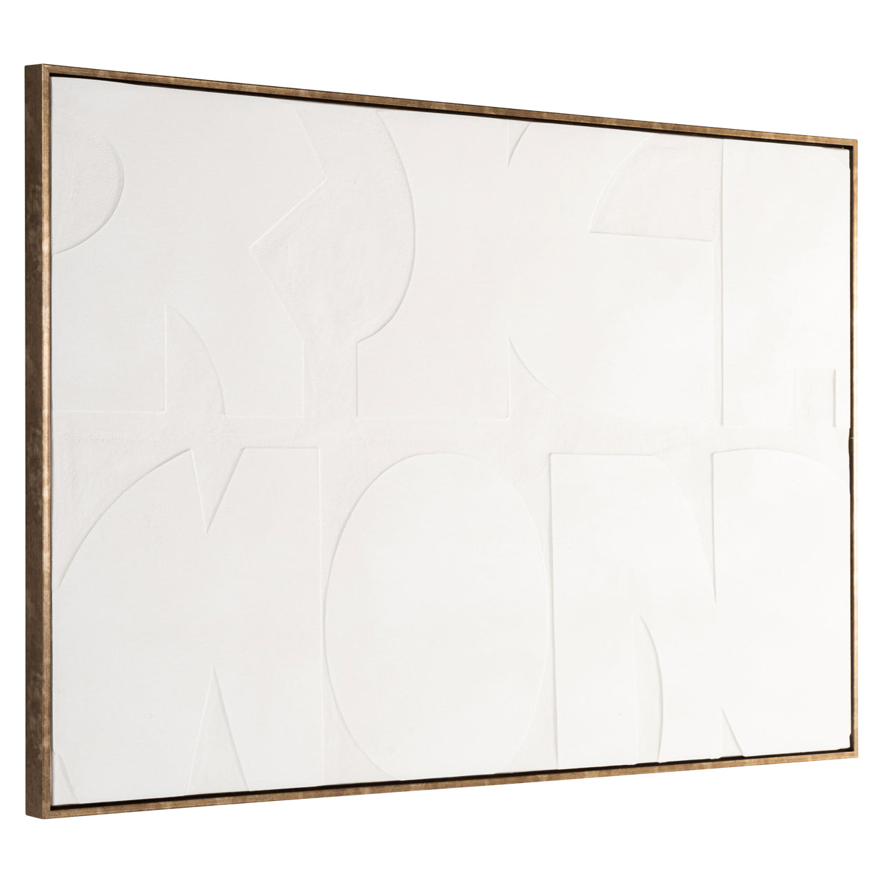 Wandkunst Decadence white
