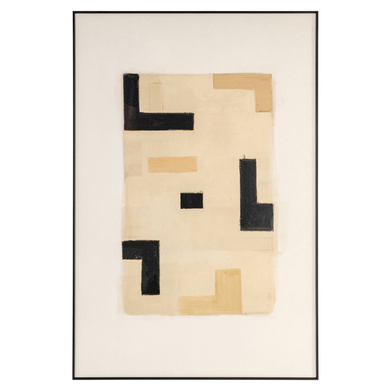 Wandkunst Vortex beige right