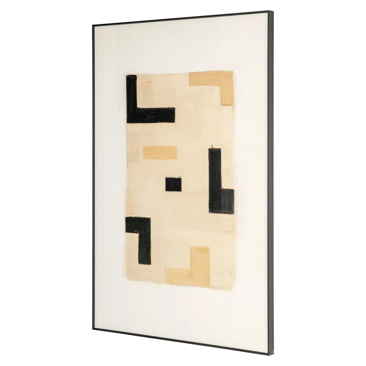 Wandkunst Vortex beige right