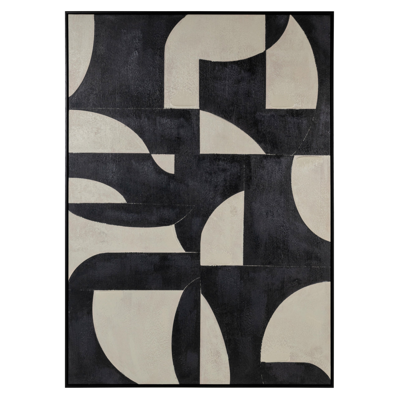 Wandkunst Splendor black
