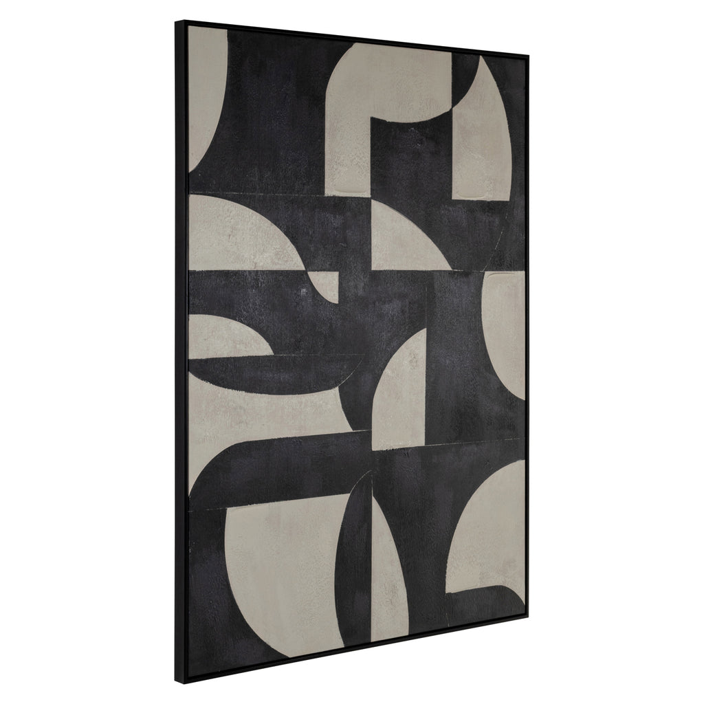 Wandkunst Splendor black