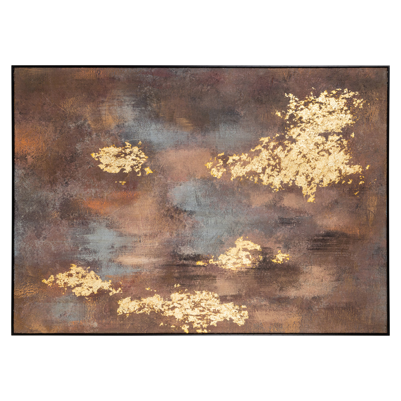 Wandkunst Golden gleam gold