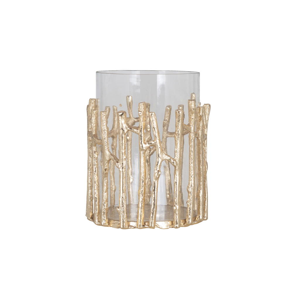 Windlicht Loretta gold small