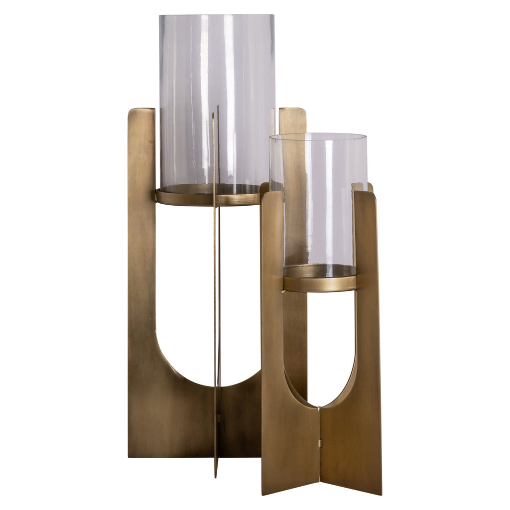 Windlicht Dalou gold large
