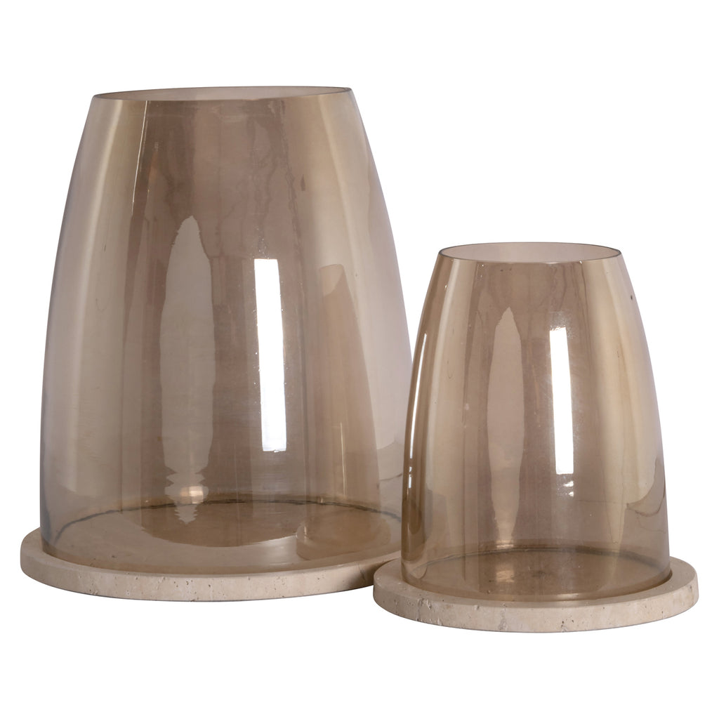 Windlicht Alusia sand large