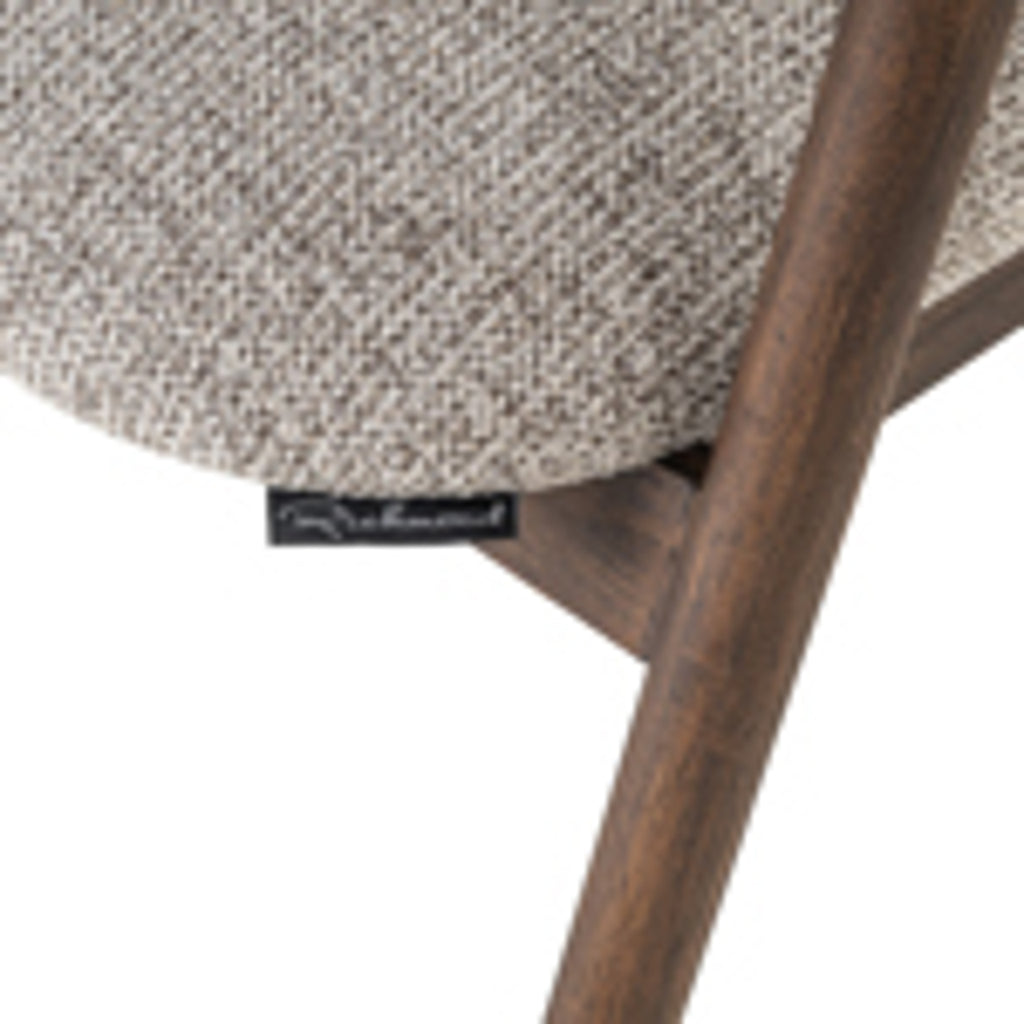 Esszimmerstuhl Mihara mocca fancy fire retardant